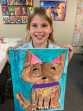 4 Week -Kreative Kids (2nd-4th Grade) After School Art Class Start April 29  (Skip May 20) End June 3 Monday 3:45-5:45 pm