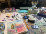 5 week Sketchbook Magic class for Beginners and Intermediates Sept 10- Oct 8 Weds 9-11:00