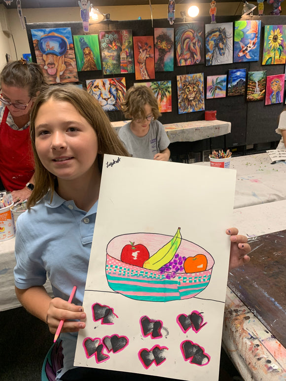5 Week Art Class Kreative Kids (2nd-4th Grade) Wednesday 3:30-5:30  Oct 22- Nov 19