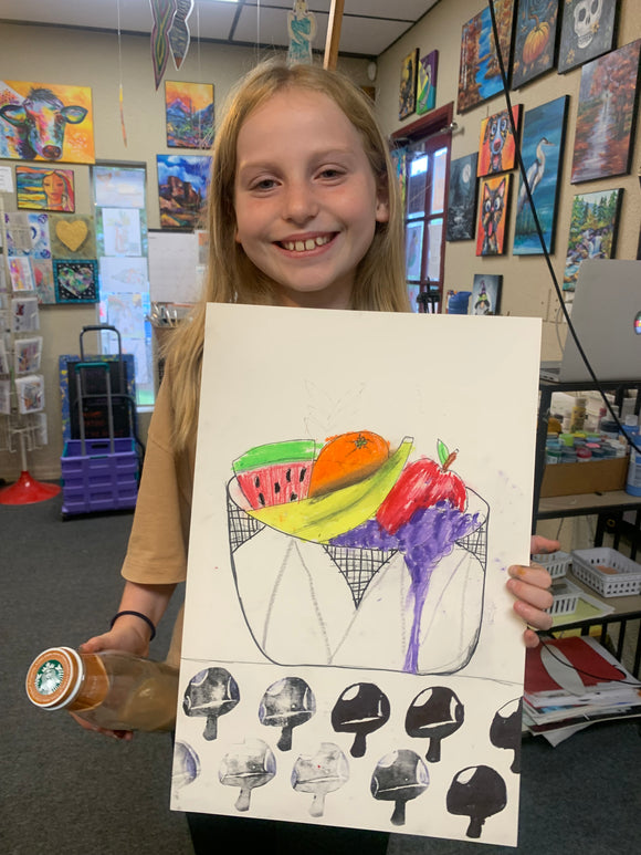 5 Week Art Class Early Release Group (4th-6th Grade) Thursday 1:30-3:30 Oct 23-Nov 20