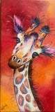 Gertrude the Giraffe 10 x 20 Print