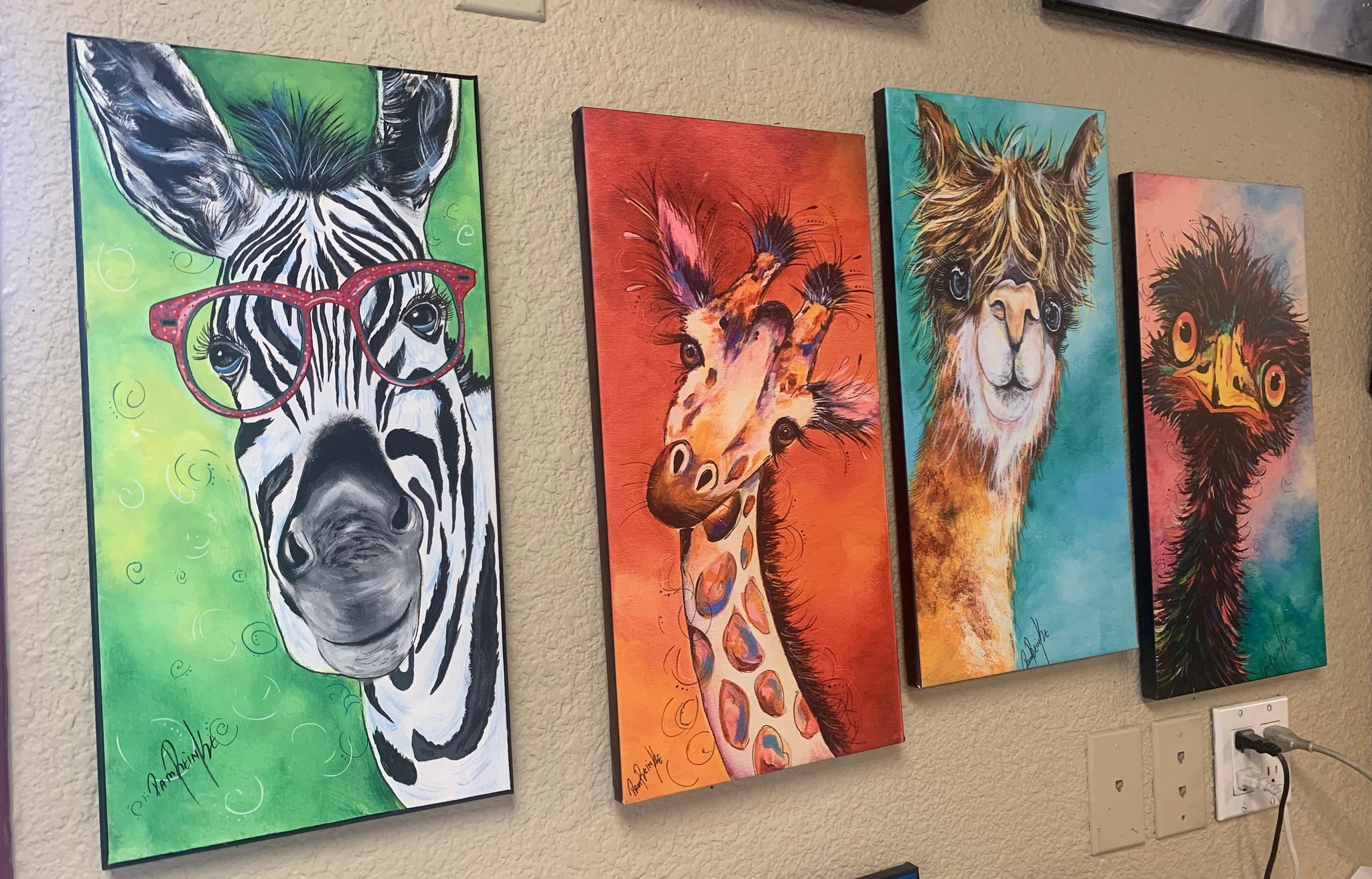 Edith the Emu 10 x 20 Print – Pam Reinke