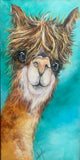 Alphie the Alpaca 10 x 20 Print